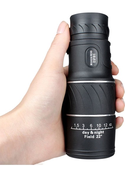 16X52 Yüksek Teleskop 8000 M Taşınabilir Monoküler Dürbün Spotting El Teleskopu Turizm Gezisi Içın (Yurt Dışından)