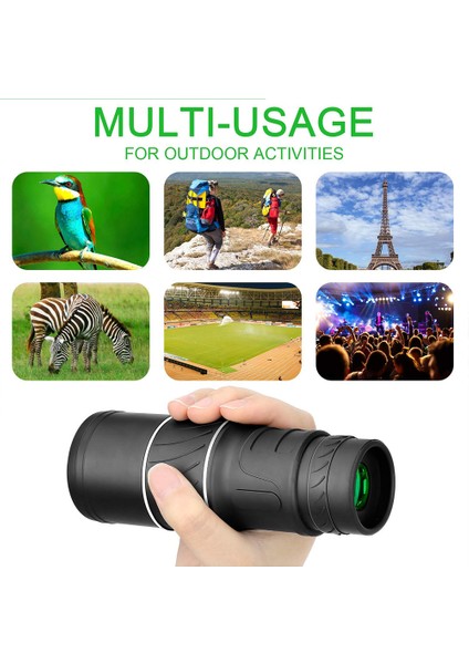 16X52 Yüksek Teleskop 8000 M Taşınabilir Monoküler Dürbün Spotting El Teleskopu Turizm Gezisi Içın (Yurt Dışından) indirimleri