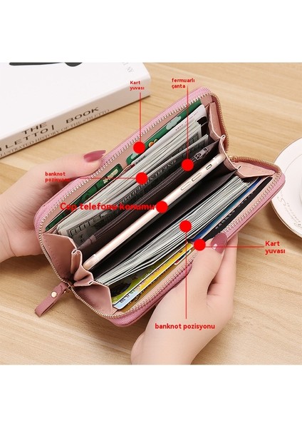 Kadın Uzun Fermuarlı Cüzdan (Yurt Dışından) fırsatları