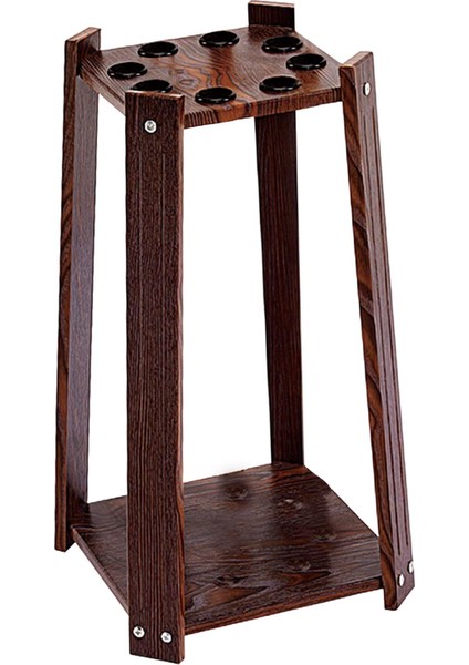 8 Delikli Rafı Ayakta Odası Ahşap Havuz Standı Havuz (Yurt Dışından)