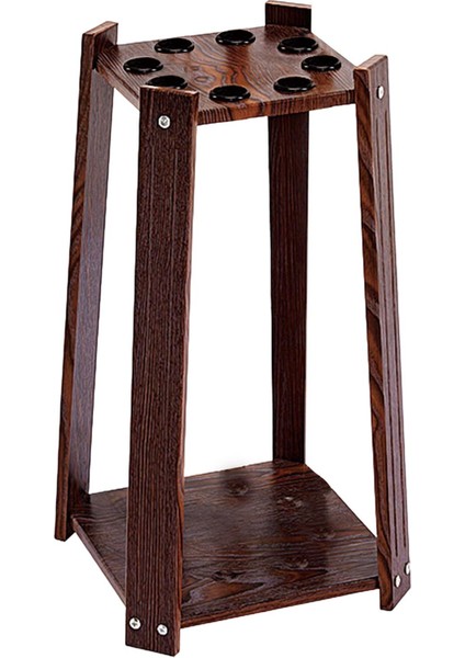 8 Delikli Rafı Ayakta Odası Ahşap Havuz Standı Havuz (Yurt Dışından)