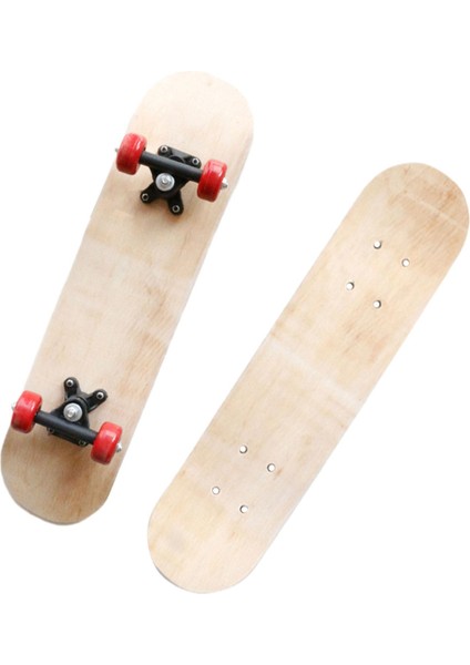 Başlayanlar Için Ahşap Güvertesi Icılık Şimi Çocuklar 60CM Tekerlekli (Yurt Dışından)