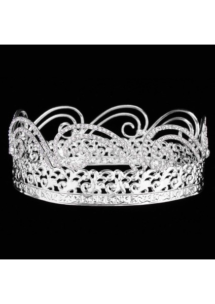 Kristal Saç Bandı Tiaras Nedime Saçı (Yurt Dışından)