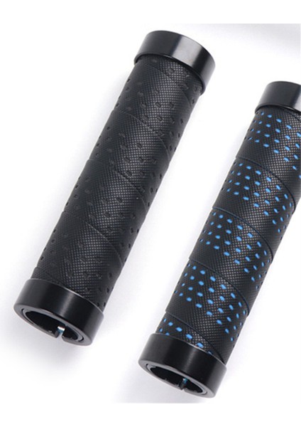 Bisiklet Kolu Sapları Dağ Bisikleti Sapları Kilitli, Kaymaz Şok Emici Bisiklet Gidon Sapları, 22.2mm, B (Yurt Dışından)