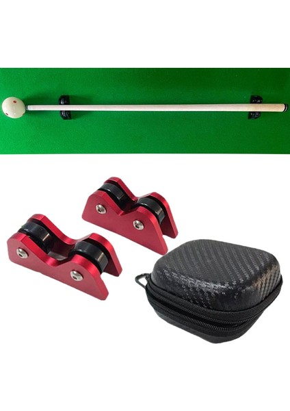 100X Havuz Cue Stick Ipuçları Yüksükler Kırmızı (Yurt Dışından)