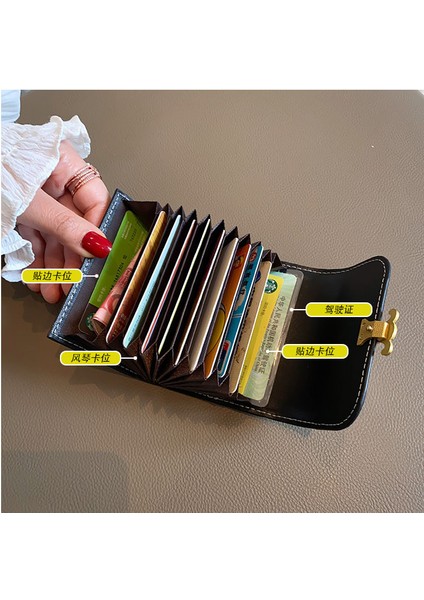 Hafif ve Ultra Ince Çoklu Kart Yuvası, Büyük Kapasiteli Kart Cüzdanı (Yurt Dışından) fırsatları