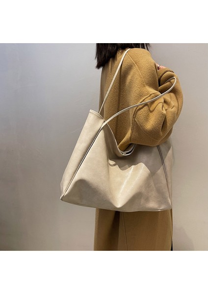 Bayanlar Yüksek Kapasiteli Tote Çanta Kadın Deri Omuz Çantası Handbags (Yurt Dışından) modelleri