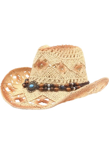 Hasır Şı Güneş Ş Sombreros Vagueros Güneş Şı Vintage (Yurt Dışından)
