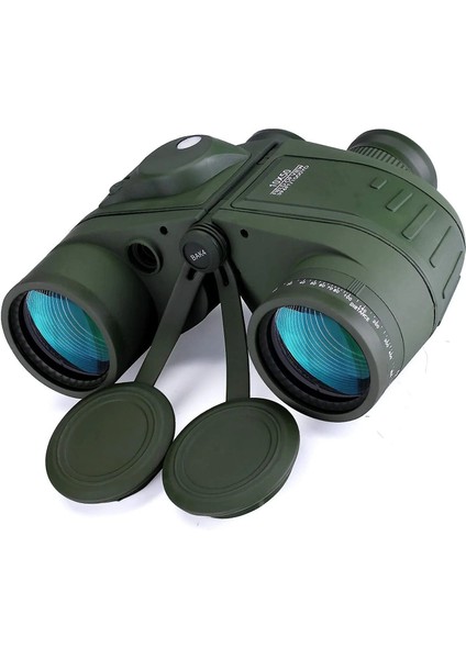 10X50 Deniz Dürbünleri, Gece Görüşlü Dürbün, Ranger ve Pusula, Su Sporları Tutkunları ve Hobi Denizcileri Için, Sürekli Hazır Kılıf, Toz Kapakları ve Omuz Askısı, (Yeşil) (Yurt Dışından) fiyatları