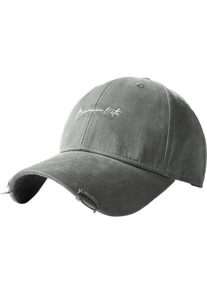 Erkekler ve Kadınlar Için Delikli Modaya Uygun Harf Işlemeli Kapaklar, Sonbaharda Çok Yönlü Gündelik Güneş Şapkaları, Gündelik Beyzbol Şapkaları, Modaya Uygun (Yurt Dışından)