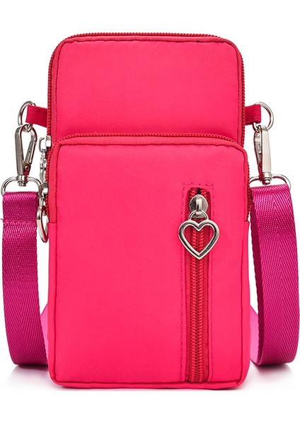 Yeni Cep Telefonu Çantası, Bayan Çapraz Çanta, Mini Çanta, Cep Telefonu Çantası, Askılı Boyun, Taşınabilir Bileklik, Bozuk Para Cüzdanı (Yurt Dışından)