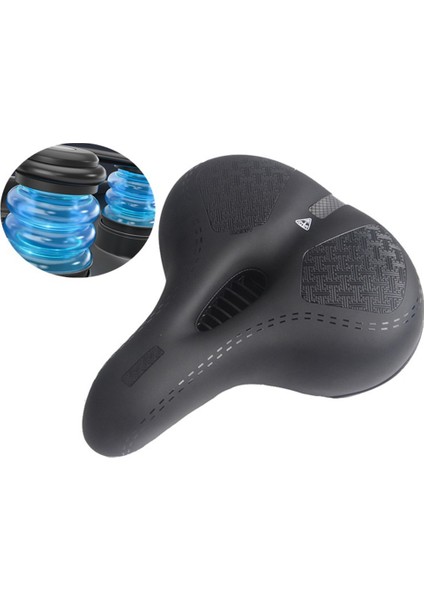 Bisiklet Eyer Kalınlaşmış Içi Boş Nefes Yastık Yumuşak Sürme Koltuk Su Geçirmez Şok Emici Bisiklet Selesi Unisex (Yurt Dışından) fırsatları