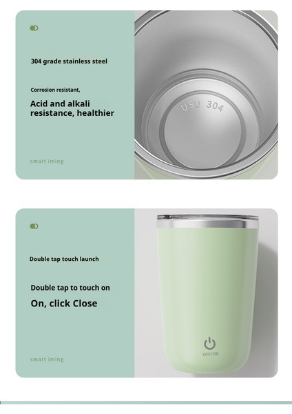 Karıştırma Kupası Şarj Edilebilir Manyetik Otomatik Karıştırma Kahve Fincanı Süt Tozu Protein Tozu Elektrikli Paslanmaz Çelik Otomatik Karıştırma Kupası (Yurt Dışından) modelleri