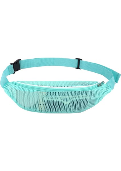 Plaj Crossbody Örgü Bel Çantası, Omuz Askısı ve Fermuarlı Cep Telefonu Çantası Küçük Bel Çantası Rahat Omuz Açık (Yurt Dışından)