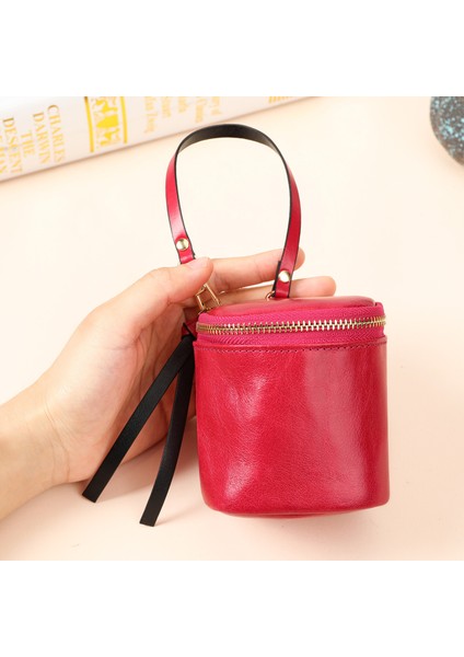 Kadınlar Için Retro Moda Hakiki Deri Bozuk Para Saklama Çantası (Yurt Dışından)