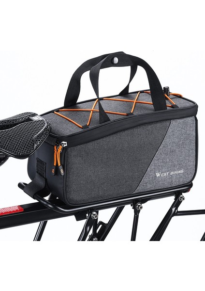 Büyük Kapasiteli Bisiklet Arka Raf Çantası Açık Travelpack (Yurt Dışından)