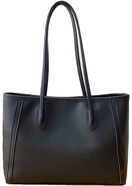Kadın Yüksek Kapasiteli Tote Çanta Deri Bayan Omuz Çantası Handbags (Yurt Dışından)