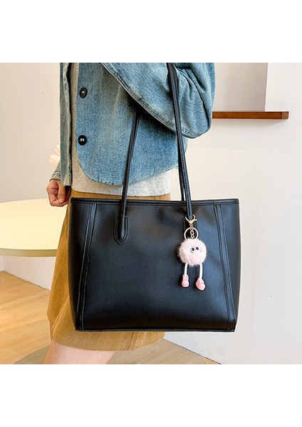Kadın Yüksek Kapasiteli Tote Çanta Deri Bayan Omuz Çantası Handbags (Yurt Dışından)