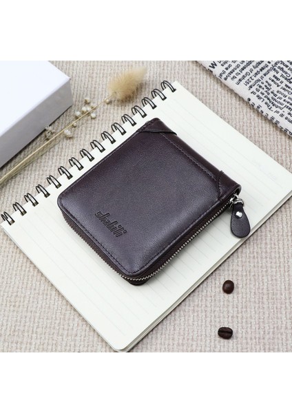 Erkek Çok Fonksiyonlu Büyük Kapasiteli Cüzdan (Yurt Dışından)