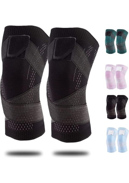 Destinek Dizlik,destinek Dizlik Sıkıştırma Kolu,3d Yüksek Elastik Dizlik Desteği Sıkıştırma Kolu,mugwort Akupunktur Şekillendirici Dizlik (S,siyah) (Yurt Dışından)