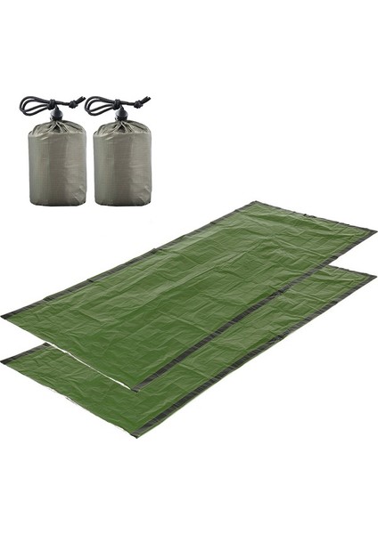 Buyfun 2'li Çuvallı Kamp Battanii - Haki (Yurt Dışından)