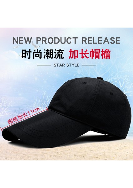 Şapka Genişletilmiş Kenarlı Güneş Şapkası Beyzbol Şapkası Çabuk Kuruyan Nefes Alabilen Sivri Şapka Geniş Kenarlı Güneş Şapkası (Yurt Dışından) fırsatları