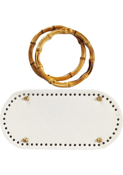 Tığ Işi Çanta Alt Taban Tote Sap Delikli Dıy Örgü Dokuma (Yurt Dışından)