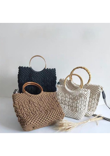 Tığ Işi Çanta Alt Taban Tote Sap Delikli Dıy Örgü Dokuma (Yurt Dışından) fırsatları