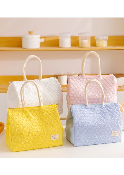 Basit Büyük Kapasiteli Naylon Taşınabilir Bento Çantası (Yurt Dışından) fiyatları