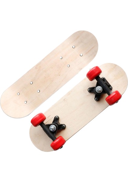 Başlayanlar Için Ahşap Güvertesi Icılık Şimi Çocuklar 43CM Tekerlekli (Yurt Dışından) modelleri