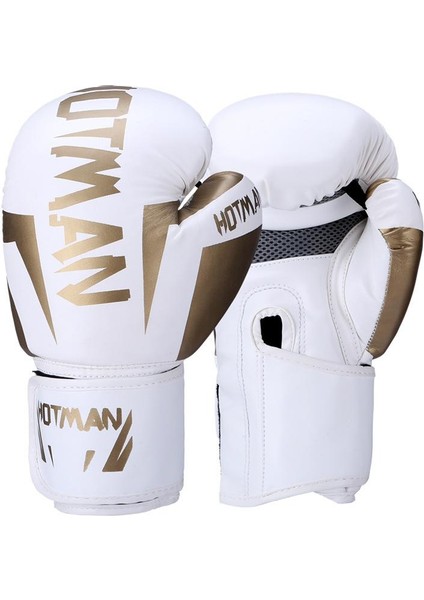 Yetişkin Profesyonel 12OZ Boks Eğitim Eldiveni Pu Elastik Boks Eldiveni Muay Thai Sanda Dövüş Eldiveni Erkekler ve Kadınlar Için (Yurt Dışından)