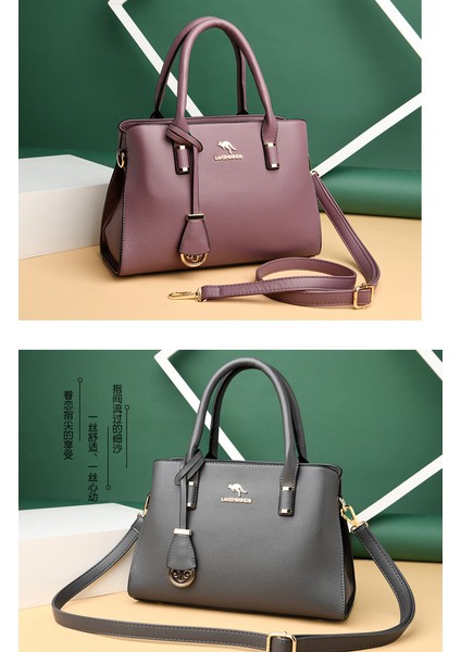 Kadın Çanta Yeni Çok Yönlü Crossbody Çanta Büyük Kapasiteli Moda Omuz Çantası Kadın Çanta Orta Yaşlı Anne Için (Yurt Dışından) fırsatları