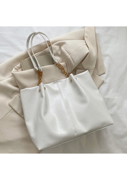 Kadın Yüksek Kapasiteli Tote Çanta Deri Bayan Omuz Çantası Handbags (Yurt Dışından) fiyatları