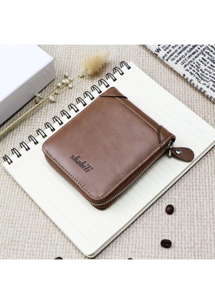Erkek Çok Fonksiyonlu Büyük Kapasiteli Cüzdan (Yurt Dışından)