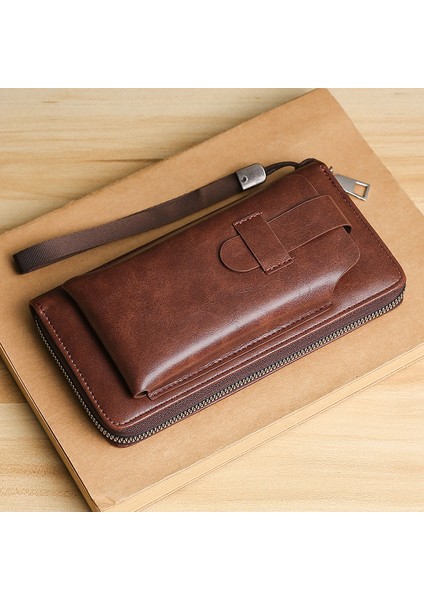 Erkek Çok Fonksiyonlu Büyük Kapasiteli Cüzdan (Yurt Dışından)