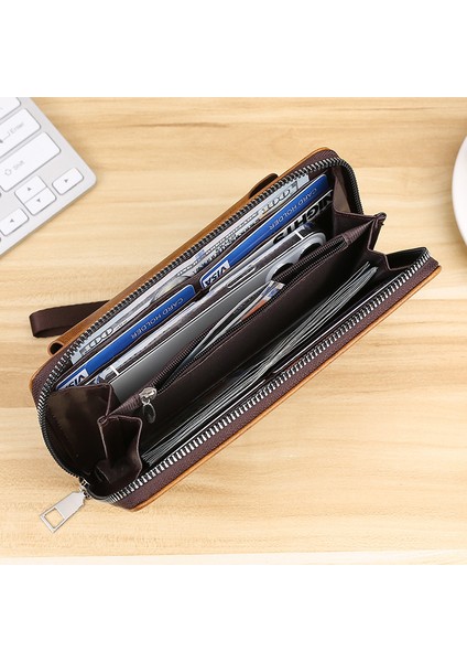Erkek Çok Fonksiyonlu Büyük Kapasiteli Cüzdan (Yurt Dışından) fiyatları