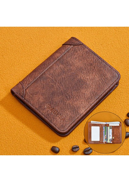 Erkek Çok Fonksiyonlu Büyük Kapasiteli Cüzdan (Yurt Dışından)