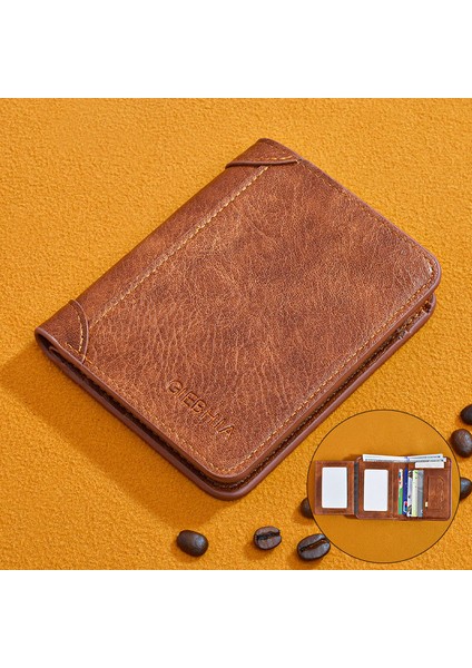 Erkek Çok Fonksiyonlu Büyük Kapasiteli Cüzdan (Yurt Dışından)
