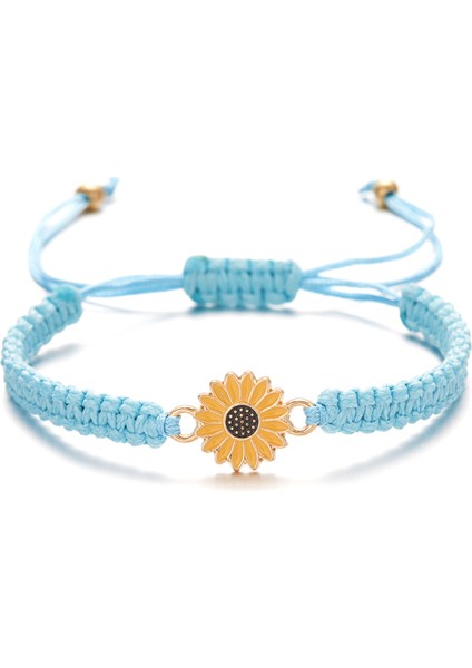 Ellerini Sunflower Bracelet Birkaç Bracelet Handrope (Yurt Dışından)