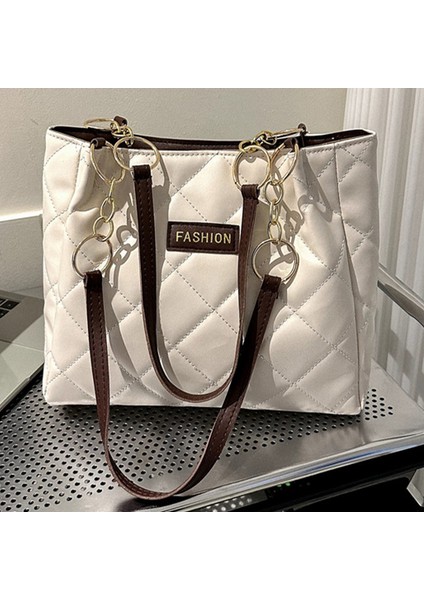 Bayan Tote Çanta Yüksek Kapasiteli Deri Kadın Omuz Çantası Handbags (Yurt Dışından)