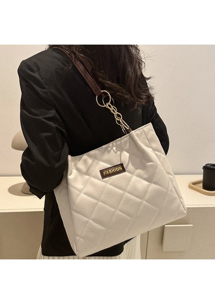 Bayan Tote Çanta Yüksek Kapasiteli Deri Kadın Omuz Çantası Handbags (Yurt Dışından)