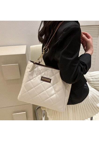 Bayan Tote Çanta Yüksek Kapasiteli Deri Kadın Omuz Çantası Handbags (Yurt Dışından)