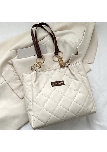 Bayan Tote Çanta Yüksek Kapasiteli Deri Kadın Omuz Çantası Handbags (Yurt Dışından)