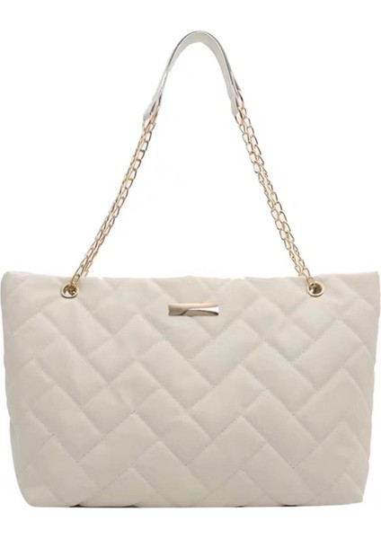 Bayan Tote Çanta Baklava Kadın Deri Omuz Çantası Zincir Handbags (Yurt Dışından)