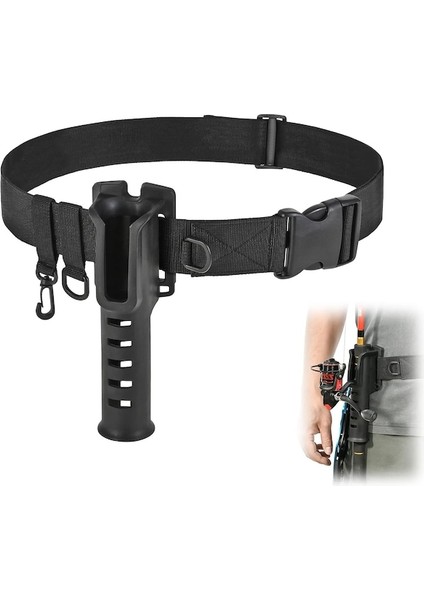 Olta Kemer Tutucusu Balıkçılık Bel Asılı Çubuk Tüp Tutucu (Yurt Dışından)