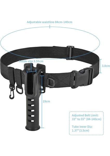 Olta Kemer Tutucusu Balıkçılık Bel Asılı Çubuk Tüp Tutucu (Yurt Dışından) fiyatları
