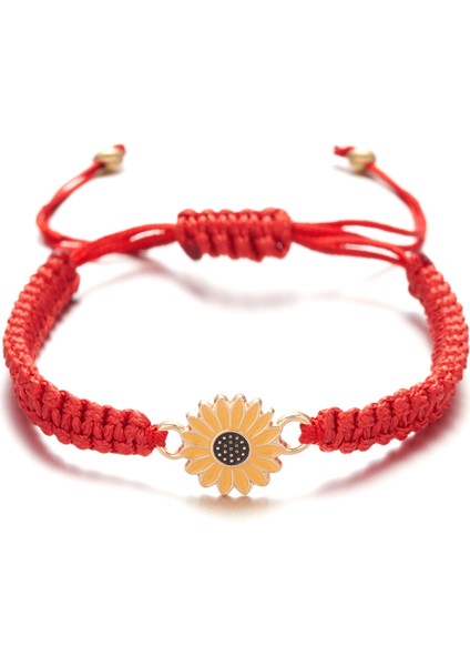 Ellerini Sunflower Bracelet Birkaç Bracelet Handrope (Yurt Dışından)