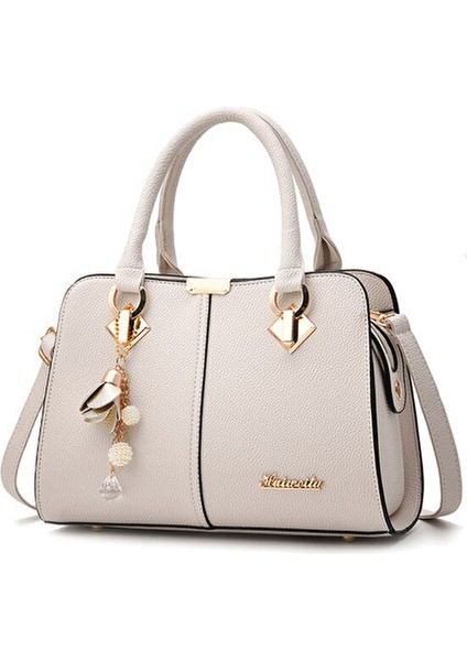 Kadın Çantası 2023 Yeni High-End Atmosfer Moda Bayan Çantası Trendy Omuz Askılı Çanta (Yurt Dışından)