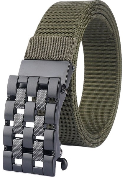 Gündelik Kanvas Otomatik Tokalı Naylon Kemer (Yurt Dışından)