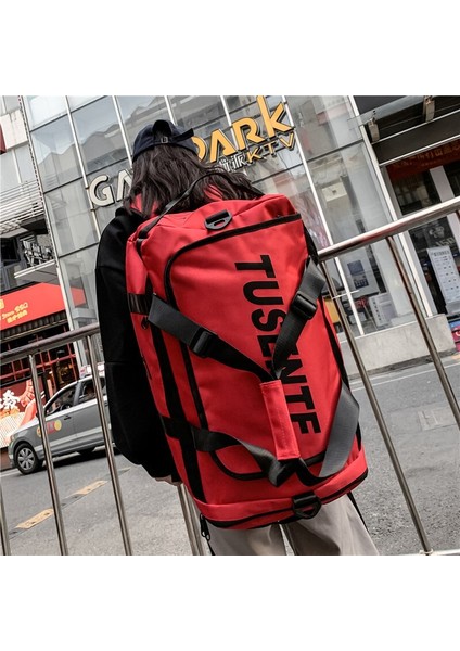 Erkek ve Kadın Spor Seyahat Çantaları, Moda Seyahat Kadın Taşınabilir Büyük Kapasiteli Hafif Spor Sırt Çantaları (Yurt Dışından)